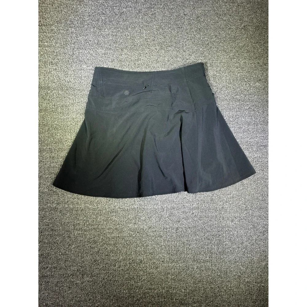 Athleta Black Active Skort Recycled Polyester Spandex Size 4 Style‎ 983365